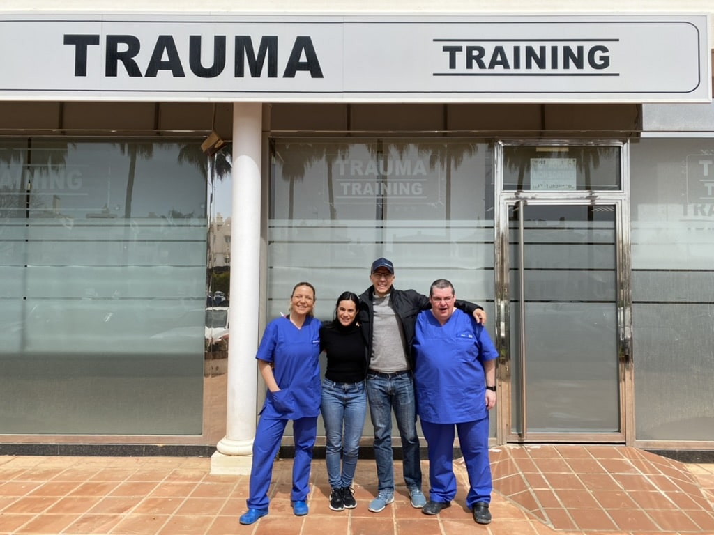 Dr Luis David Perez Maza Trauma Training Ian Hughes