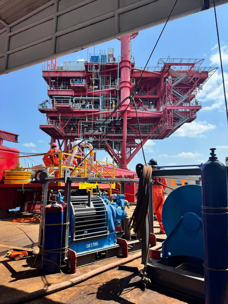 Plataforma petrolera